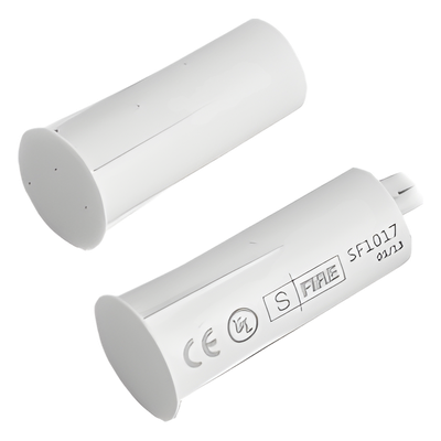Contacto magnético para puertas y ventanas aluminio y madera de empotrar color blanco / GAP:19 mm