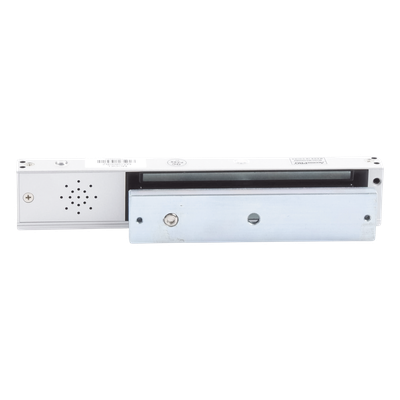 Electroimán 600Lb con Buzzer de alarma de puerta abierta / LED indicador de estado / Sensor de estado de placa/ Libre de