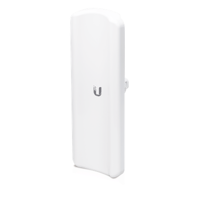 Estación Base 2x2 MIMO airMAX LiteAP AC hasta 450 Mbps, 5 GHz (5150 - 5875 MHz) con antena integrada de 17 dBi y cobertu