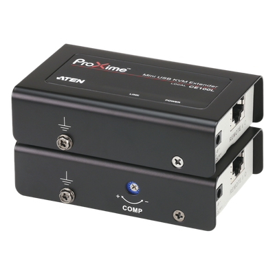 Extensor KVM / Conector VGA Cat 5 / 1280 x 1024 a 60 Hz 100m / 1920 x 1200 a 60 Hz 30 m