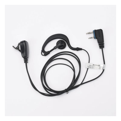 Micrófono - audífono de solapa ajustable al oído para ICOM IC-F11/ 14/3021/ 3013/ 3103/ 3003/ 1100D/2100D