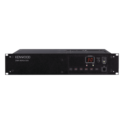 Repetidor Digital DMR, 40 watts, 400-470 MHz, Doble Ranura, ancho de canal de 12.5 kHz