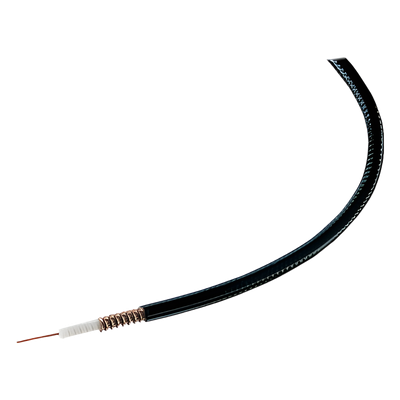 Cable coaxial HELIAX de 1/4", cobre corrugado, superflexible, blindado, 50 Ohms