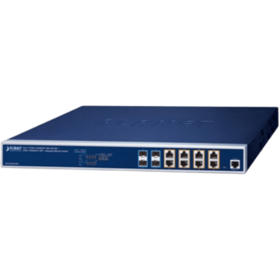 Switch Administrable Capa 3 / 8 Puertos 10GBASE-T 95W PoE++ / 4 Puertos 10GBASE-X SFP+ / Compatible con IEEE 802.3bt / P