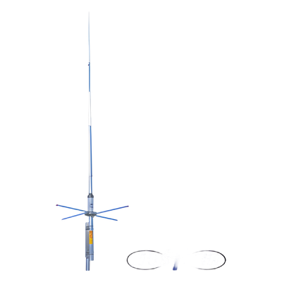 Antena Base VHF, Rango de 144 - 148 MHz, 7 dB de ganancia