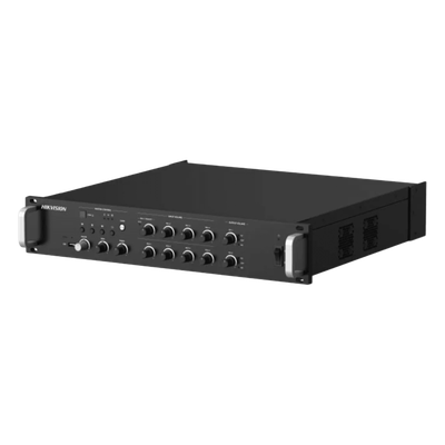 Amplificador de Red 480 W / Tareas en Tiempo Real y Programadas / Audio 2-Canales Mezcla Salida / Protección de Cortocir