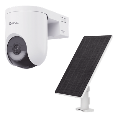 Kit Cámara PT 4G LTE Solar / 4 MP / Wifi / Lente 4 mm / IR 15 m / Batería 5200 mAh / Panel Solar Monocristalino 5W / Det