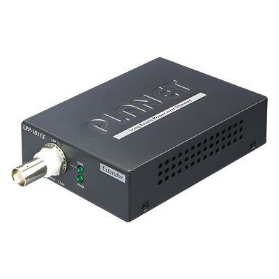 Extensor de 1 Puerto PoE sobre Coaxial de Largo Alcance hasta 1km