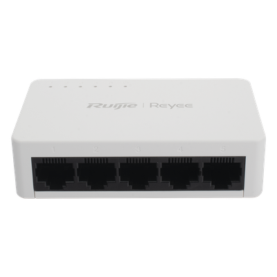 Switch No Administrable Sin PoE De 5 Puertos 10/100 Mbps.