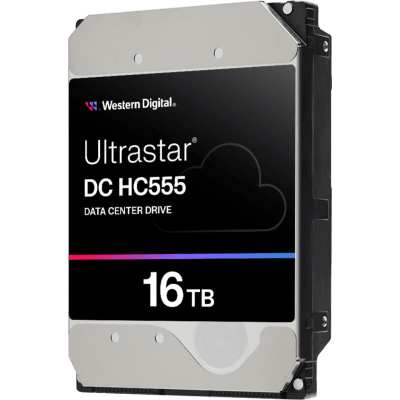 Disco Duro para Centro de Datos Ultrastar HC555 / 16 TB / 3.5 Pulgadas / SATA 6 Gb/s / 269 MB/s / 512 MB Cache / HelioSe