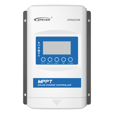 Controlador Solar MPPT 20A 12/24V / Máximo Voltaje de Circuito Abierto Voc 100Vcd / Configurable para Baterías de Litio