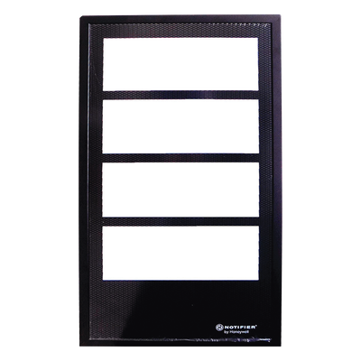 Puerta para Gabinete de 4 Niveles / para Paneles NOTIFIER Serie ONYX / Color Negro