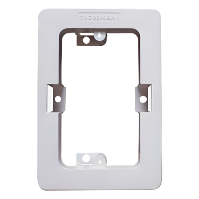 Caja sin fondo Universal, Color blanco de PVC auto extinguible (7900-02002)