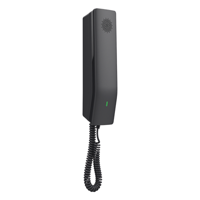 Teléfono IP Hotelero, 2 líneas SIP con 2 cuentas, codec Opus, IPV4/IPV6, color negro, con gestión en la nube GDMS