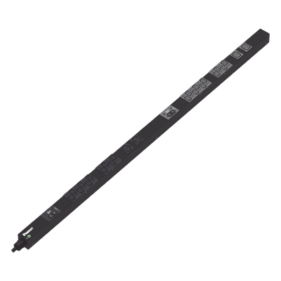 PDU Básico para Distribución de Energía, Enchufe de Entrada NEMA L6-30P, Con 20 Salidas C13 y 4 C19, de Instalación Vert