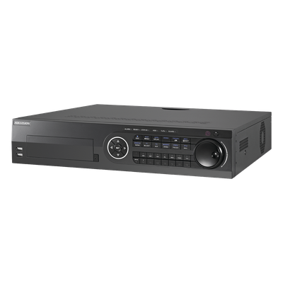 DVR 16 Canales TurboHD + 4 Canales IP / 4 Megapixel / 8 Bahías de Disco Duro / 16 Entradas de Audio Fisicas (Microfono p