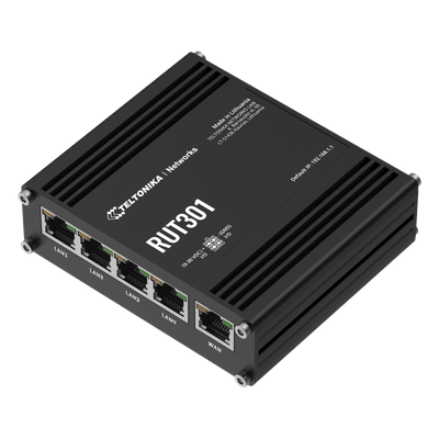 5x FAST ETHERNET PORTS, MANAGED ROUTER