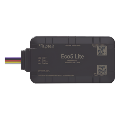 Rastreador Vehicular 2G/4G / BLE Integrado / Protección IP54 / Detección Avanzada de Jammer / Monitoreo Inteligente de I