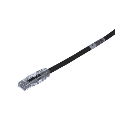 Cable de Parcheo TX6, UTP Cat6, 24 AWG, CM/LSZH, Color Negro, 15ft