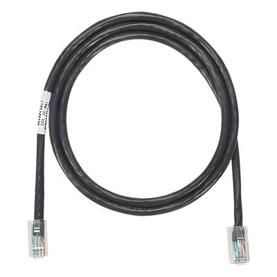 Cable de parcheo UTP Categoría 5e, con plug modular en cada extremo - 2 m. - Negro