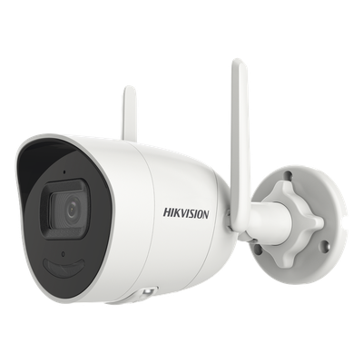 Bala IP 4 Megapixel / Lente 2.8 mm / 30 mts IR / Exterior IP66 / Wi-Fi / WDR 120 dB / H.265 / Micrófono y Bocina Interco
