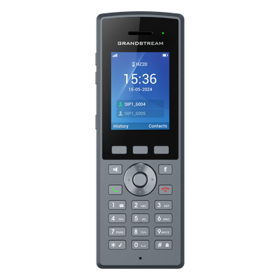 Teléfono Inalámbrico DECT HD, Hasta 20 cuentas SIP por sistema, Conferencia de audio de 3 vías, Audio HD