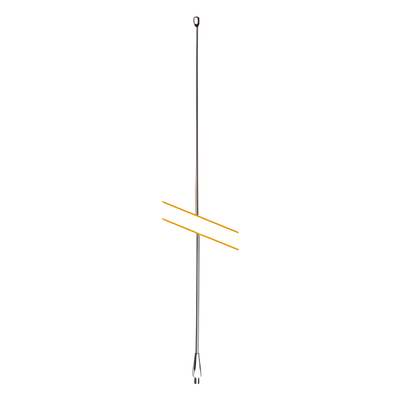 Látigo para Antena CB de 259 cm de Acero Inoxidable