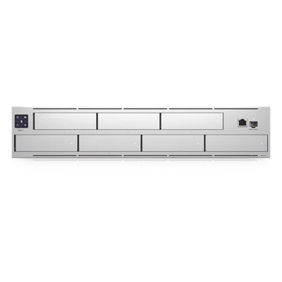 NVR PRO UniFi Protect, con bahía para 7 discos duros, almacena hasta 20 cámaras 4k o 60 cámaras 1080p, pantalla táctil
