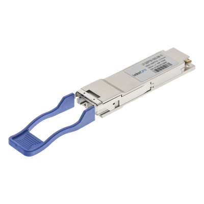 Transceptor QSFP28 (Mini-Gbic) / Monomodo / 100 Gbps de velocidad / Conectores LC Dúplex / Hasta 10 km de Distancia