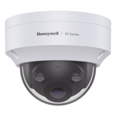 Domo IP 3 Megapíxeles / Lente 2.8mm / H.265 / 40 mts IR / Exterior IP67 / Antivandálica IK10 / Serie 35 / Cumple con NDA