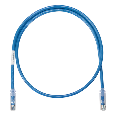 Cable de parcheo UTP Categoría 6, con plug modular en cada extremo - 4.3 m. - Azul