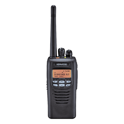 136-174 MHz , Intrínsecamente seguro con certificación MSHA para minería, Incluye Batería, Antena, cargador y clip.