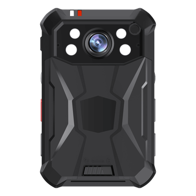 Body Camera Portátil / Grabación a 2K / Pantalla 2.4" LCD / IP68 / H.265 / 64 GB de Almacenamiento / GPS / WIFI / 3G y 4