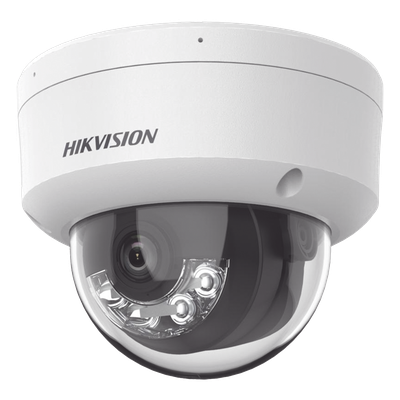 Domo IP 8 Megapixel (4K)/ Lente 2.8 mm / 30 mts IR EXIR / Exterior IP67 / IK10 / WDR 120 dB / PoE / ACUSENSE (Evita Fals