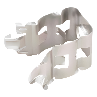 Sujetador de presión para cable Heliax de 1-1/4". Paquete de 10 piezas