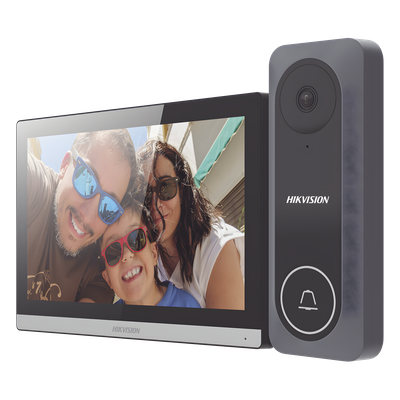 Kit de Videoportero TurboHD con Pantalla LCD a Color de 7" / Frente de Calle para Exterior de Policarbonato / 720p (1 Me