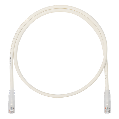Cable de Parcheo UTP, Cat6A, 24 AWG, CM, Color Blanco, 10ft