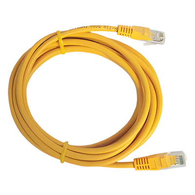 Cable de parcheo UTP Cat6 - 0.5 m - amarillo