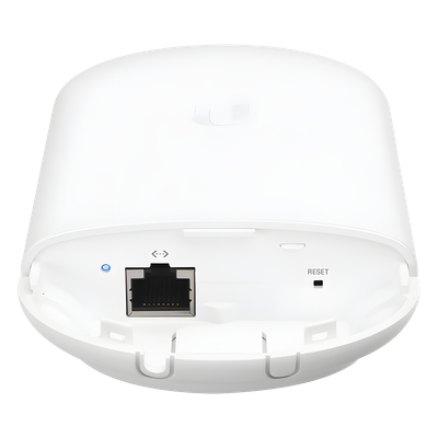 NanoStation airMAX Loco5AC CPE hasta 450 Mbps, 5 GHz (5150 - 5875 MHz), con antena integrada de 13 dBi, no incluye adapt
