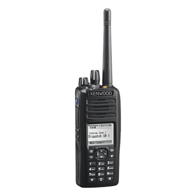 380-470 MHz, DTMF, NXDN-DMR-Analógico, 5 W, Bluetooth, GPS, MicroSD, 1024 Canales, Incluye Batería, cargador, antena, y 