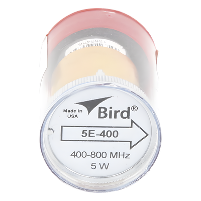 Elemento de 50 Watt en linea 7/8" para Wattmetro BIRD 43 en Rango de Frecuencia de 400 a 800 MHz.