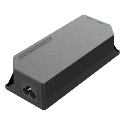PoE Injector Grandstream 15W MultiGigabit / Compatible con IEEE 802.3af / 1x 2.5Gbps RJ45 LAN IN / 1x 2.5Gbps RJ45 LAN O