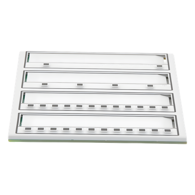 Teclado para Anuncios y Controles Locales del Sistema de Voceo DVC-EM de Notifier / LEDs de Estado y 24 Botones Programa