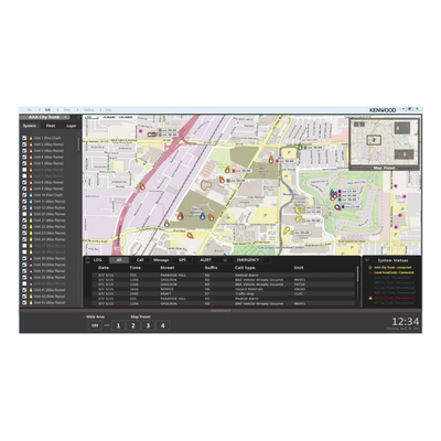 Software de despacho y localización GPS para KENWOOD digital (versión DEMO para 30 días)