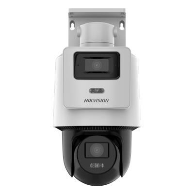 [TandemVu] Domo PT IP 4 MP + 4MP / IP66 / WDR / PoE / MicroSD / Micrófono y Altavoz