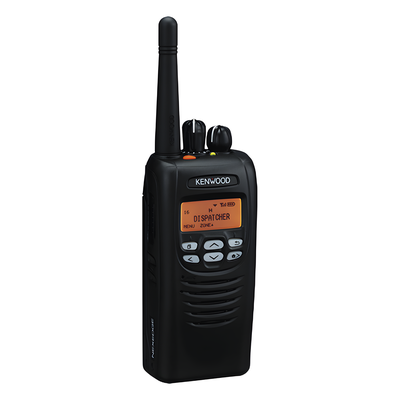 136-174 MHz , Intrínsecamente seguro con certificación MSHA para minería, Incluye Batería, Antena, cargador y clip.