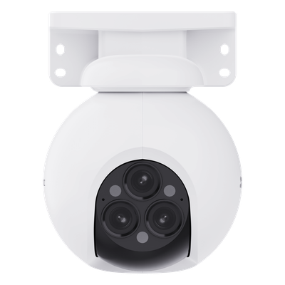 Cámara PT / Wi-Fi / Lente Dual / Panorámica 360° / Resolución 4K / Visión Nocturna ColorFULL / IA Detección de Humanos y