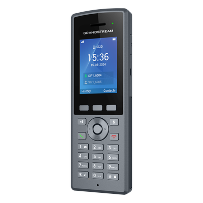 Teléfono Inalámbrico DECT HD, Hasta 20 cuentas SIP por sistema, Conferencia de audio de 3 vías, Audio HD