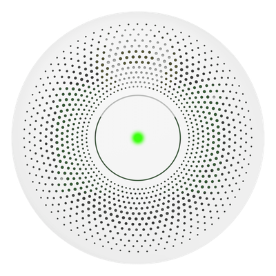 Detector de Humo Interlink / Doble Tecnología de Sensor de Luz / Alarma Auditiva 85dB / Batería de Litio 10 Años / Autov