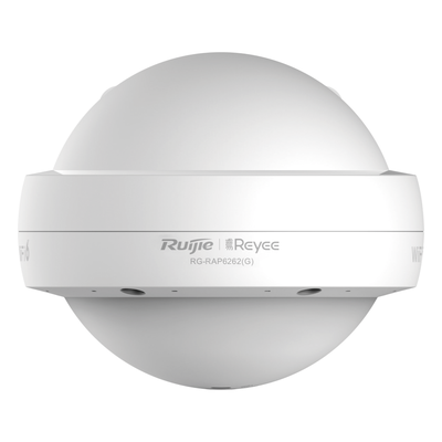 Punto de acceso Wi-Fi 6 para exterior 360°, IP 68, doble banda, 1775 Mbps, 2 puertos GE, hasta 256 usuarios, protección 